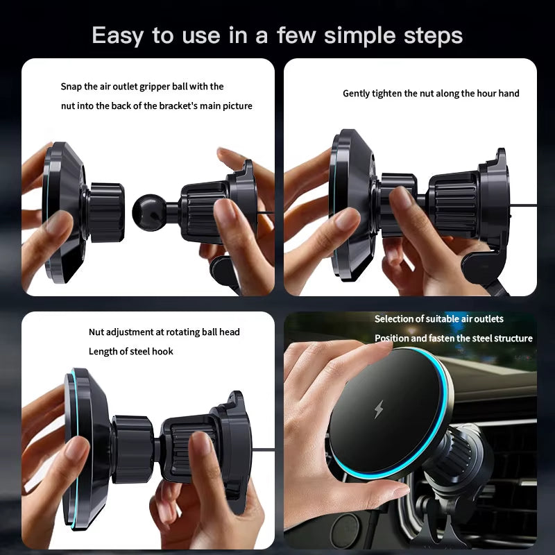 شاحن مغناطيسي للسيارة