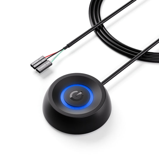 مفتاح زر الطاقة للكمبيوتر