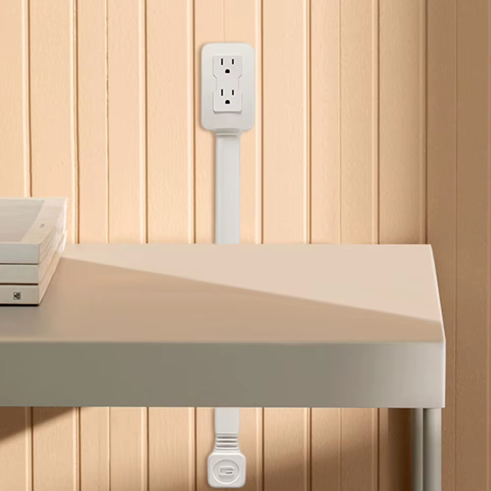 مشترك جداري ذكي – 2 مخارج كهرباء + USB-A + USB-C PD